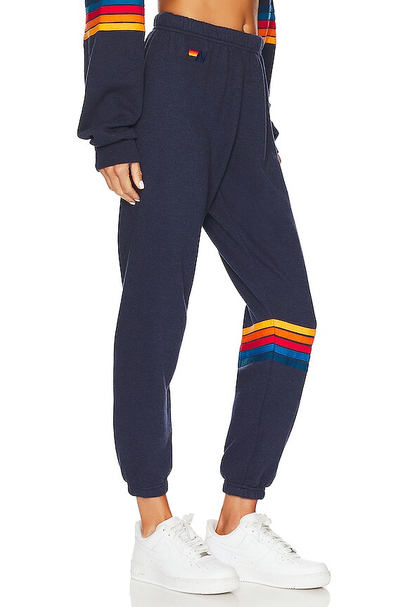 view 2 of 5 Rainbow Stitch Sweatpants in Navy