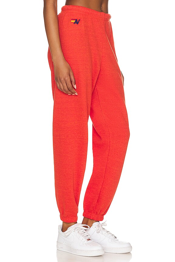 view 2 of 6 СПОРТИВНЫЕ БРЮКИ 5 STRIPE in Tangerine & Yellow Purple