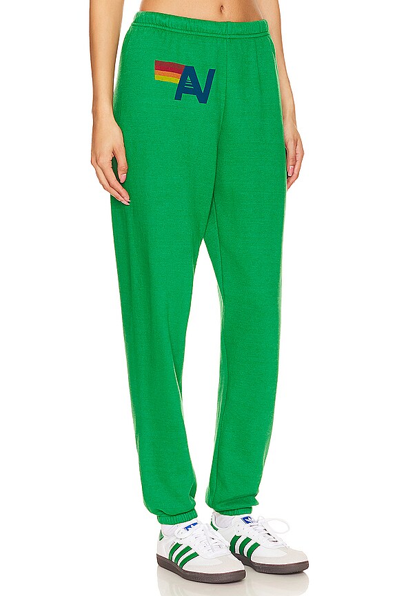 view 2 of 5 СВОБОДНЫЕ БРЮКИ LOGO in Kelly Green