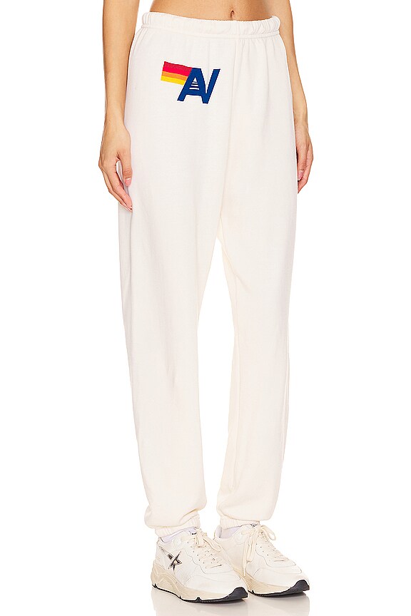 view 2 of 5 PANTALON SWEAT LOGO in Vintage White