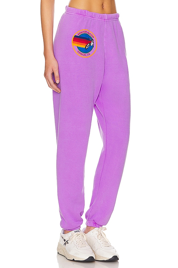 view 2 of 6 Sweatpant in Neon Purple