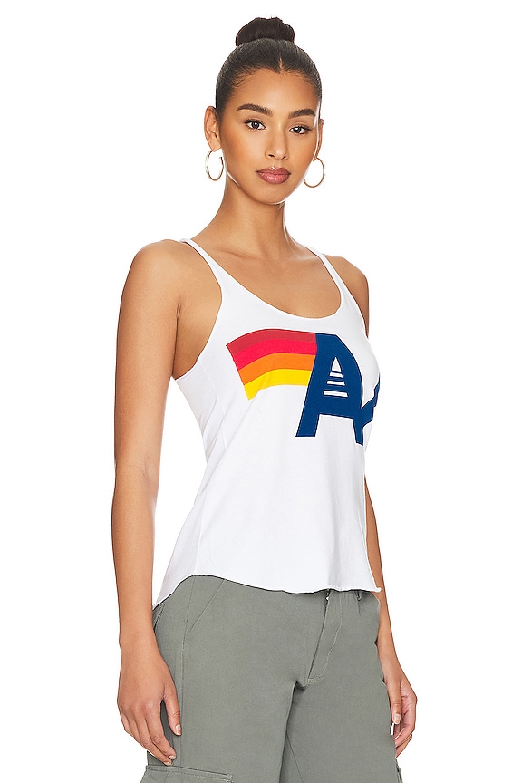 view 2 of 5 Logo Women's Tank in White