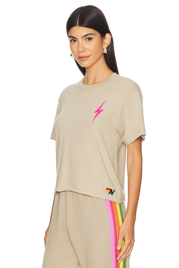 view 2 of 5 CAMISETA BOLT 2 in Sand/neon Pink