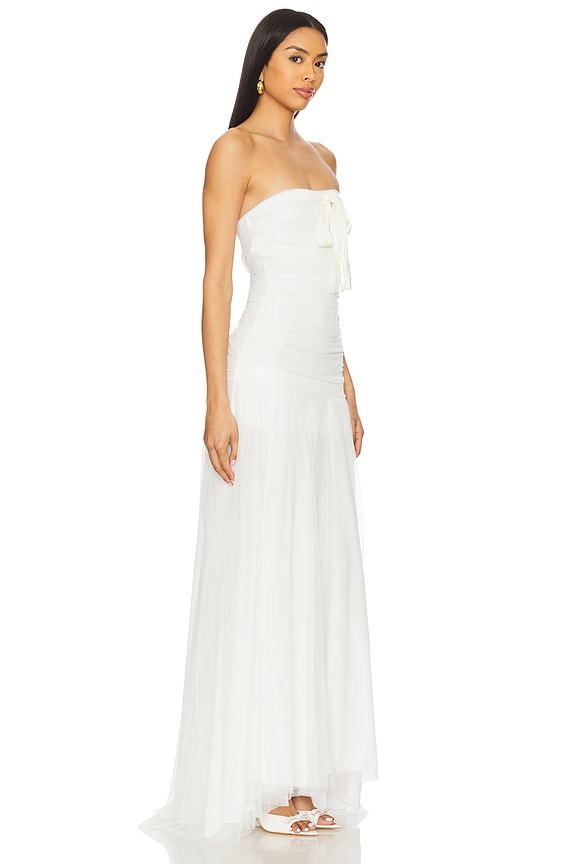 view 2 of 3 Raquel Dress in White