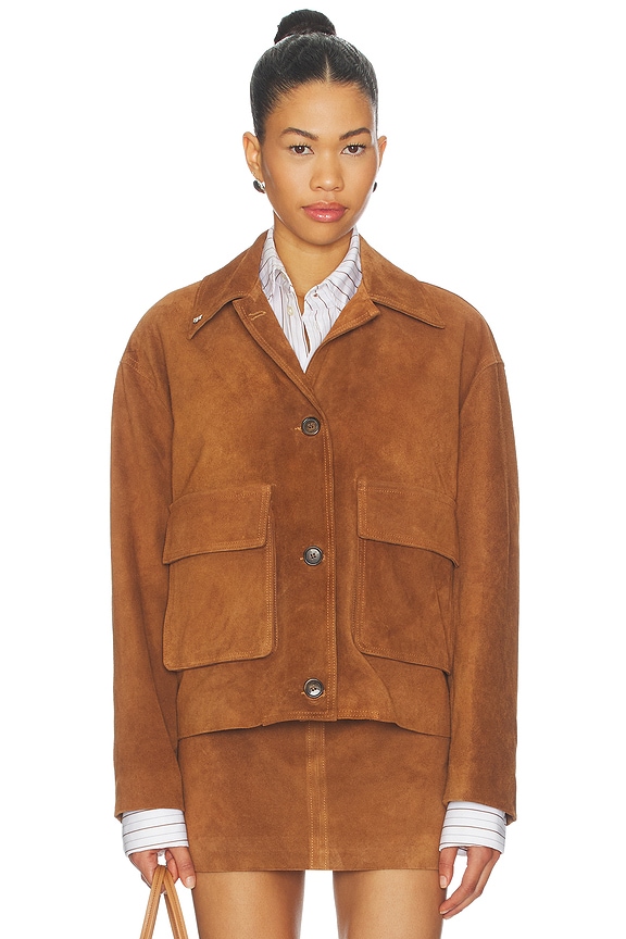 view 2 of 5 Janis Jacket in Cognac