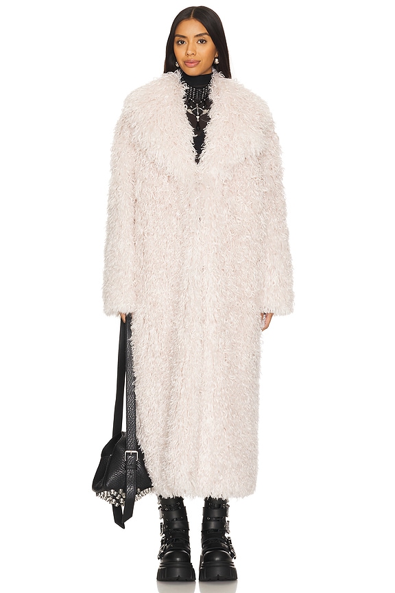 view 2 of 4 Lola Faux Fur Coat in Milk