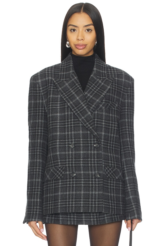 view 2 of 5 БЛЕЙЗЕР VALENTINA in Iron Check