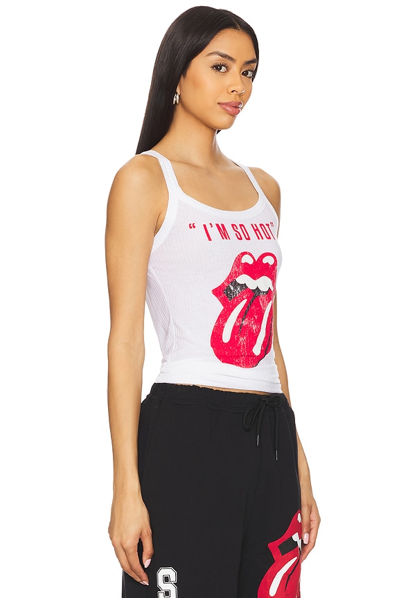 view 2 of 4 Rolling Tank Top in White