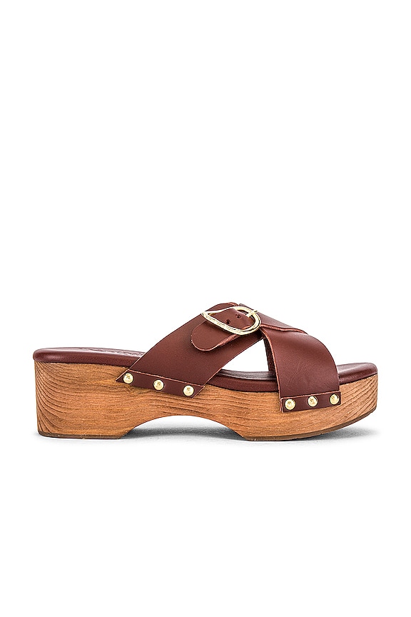 view 1 of 5 Marilisa Clog in Chestnut