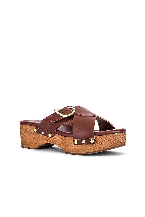 view 2 of 5 Marilisa Clog in Chestnut