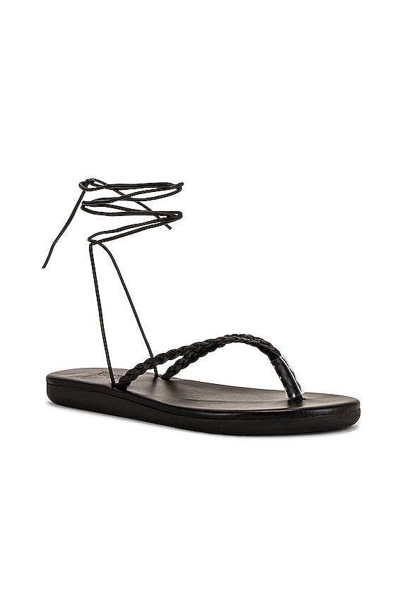 view 2 of 5 Plage Lace Up Sandal in Black