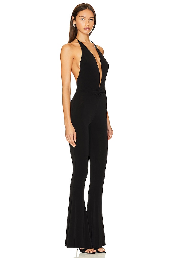 view 2 of 3 Madonna Flare Jumpsuit in Black