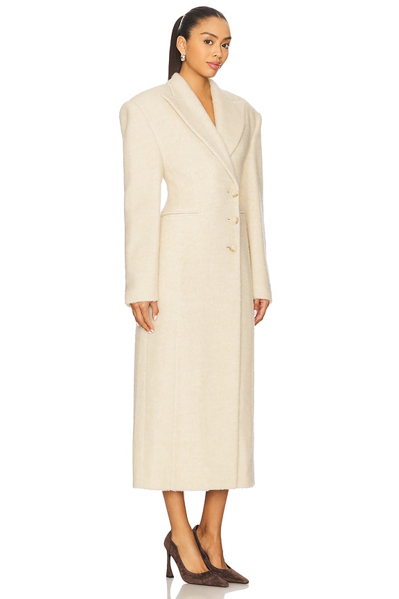 view 2 of 3 MANTEAU OTTAVIA in Ivory