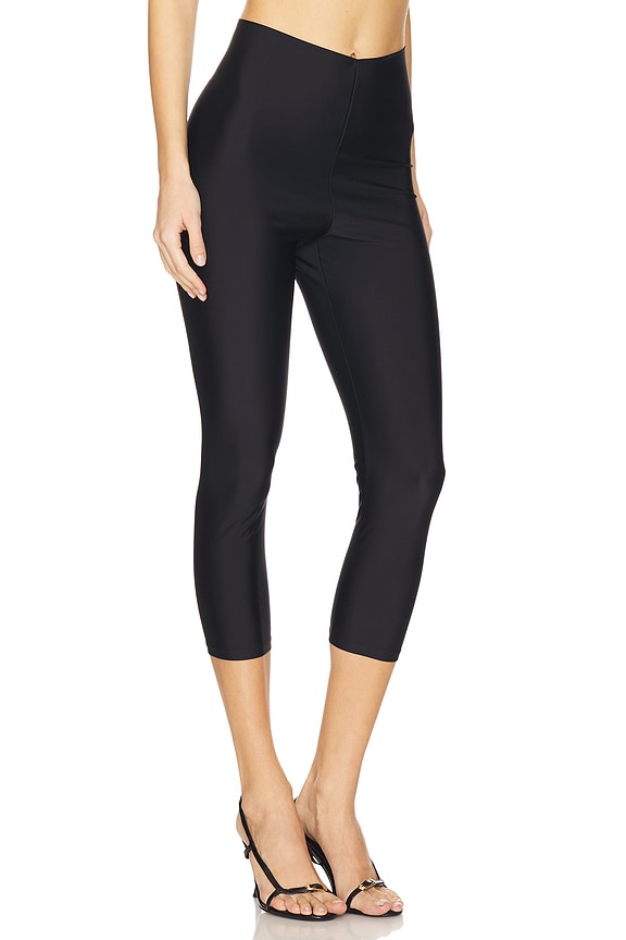 view 2 of 6 LEGGINGS CAPRI HOLLY in Black