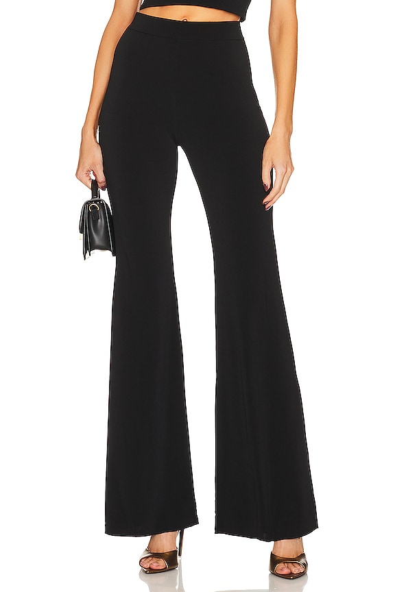 The Andamane Gaia Flare Pants in Black | REVOLVE