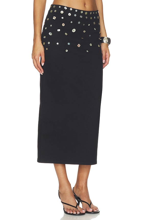 view 2 of 6 JUPE AMANDA MAXI in Black