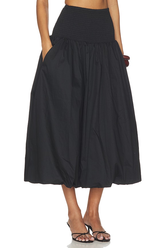 view 2 of 6 JUPE MIMI PUFF in Black