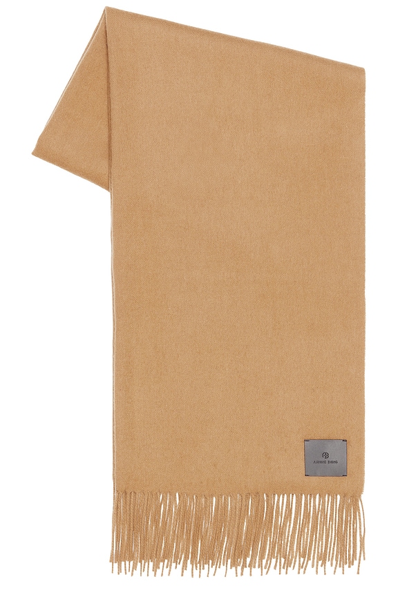 view 2 of 3 Augustina Scarf in Camel Wool