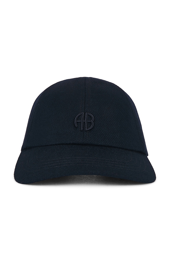 view 2 of 4 Jeremy Baseball Cap in Navy Wool