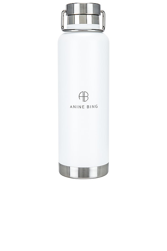 view 1 of 3 Sport Pia Water Bottle in White