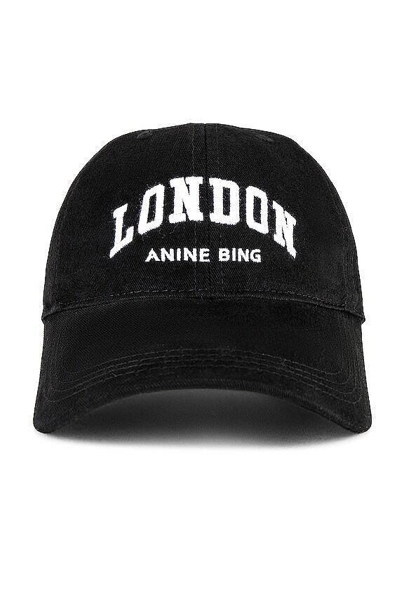 view 2 of 3 Jeremy Baseball Cap London in Black