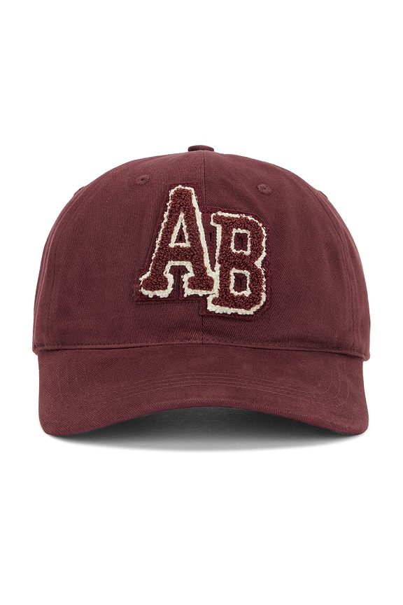 view 2 of 3 JEREMY LETTERMAN ベースボールキャップ in Dark Burgundy