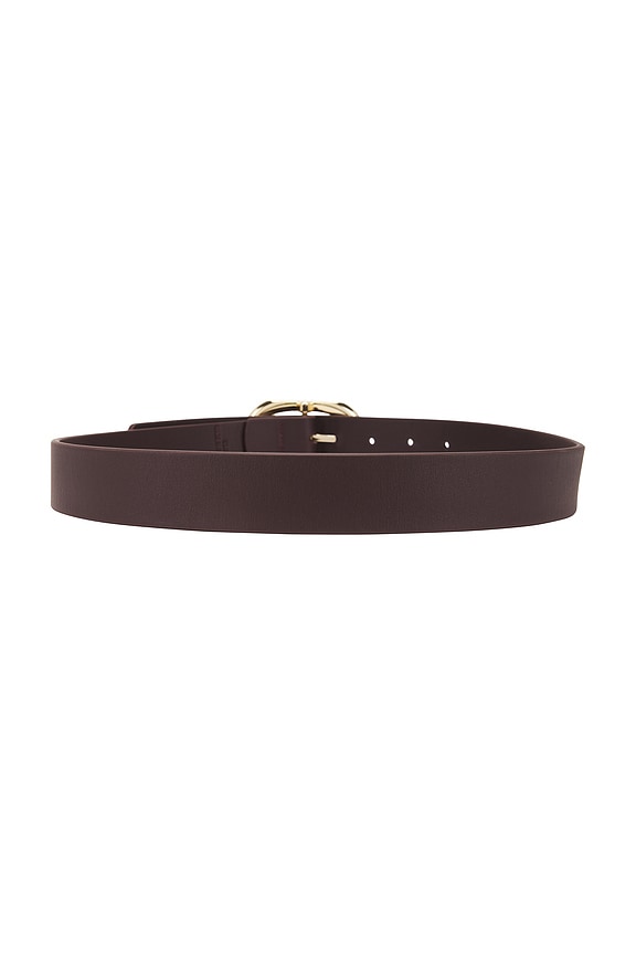 view 2 of 3 Signature Link Belt in Bordeaux