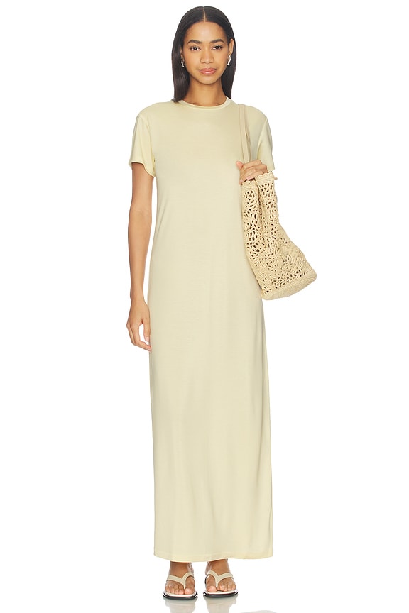 view 1 of 3 VESTIDO WYNNE in Butter Yellow