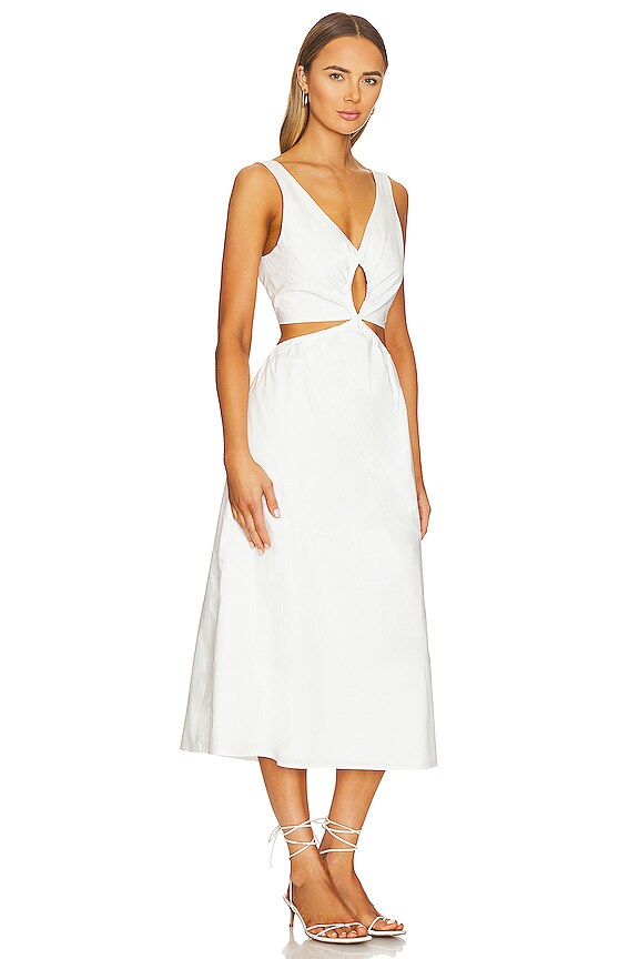 view 2 of 3 Dione Dress in White