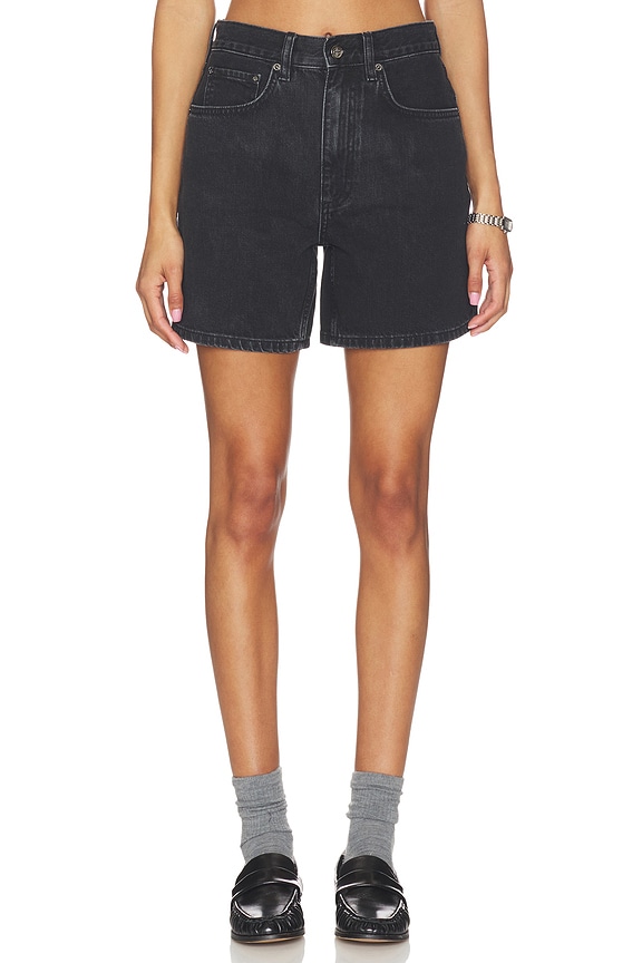 view 1 of 6 Delaney Short in Vintage Black