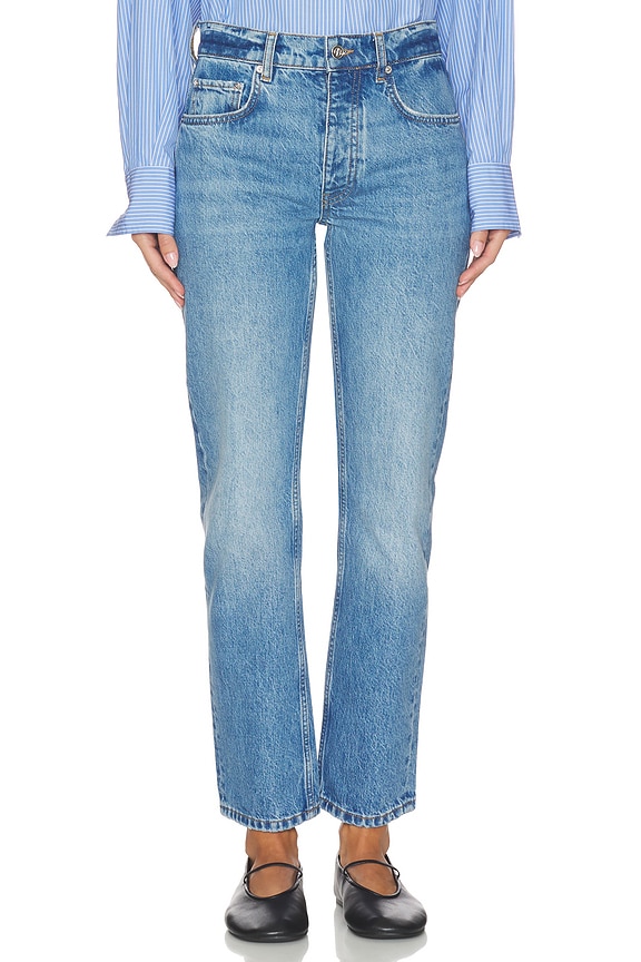 view 1 of 6 Kate Jeans in Tidal Blue