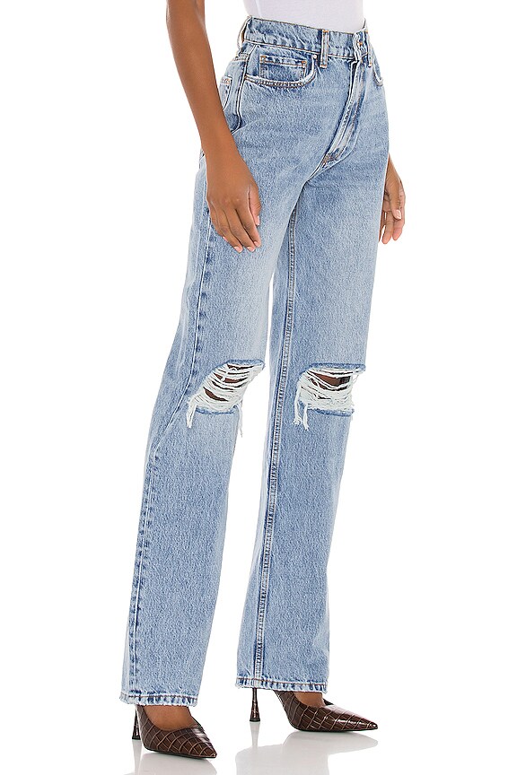 view 2 of 4 Kat Jean in Light Blue Destructed