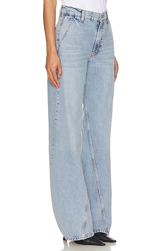 view 2 of 4 ШИРОКИЕ БРЮКИ BRILEY in Capri Blue