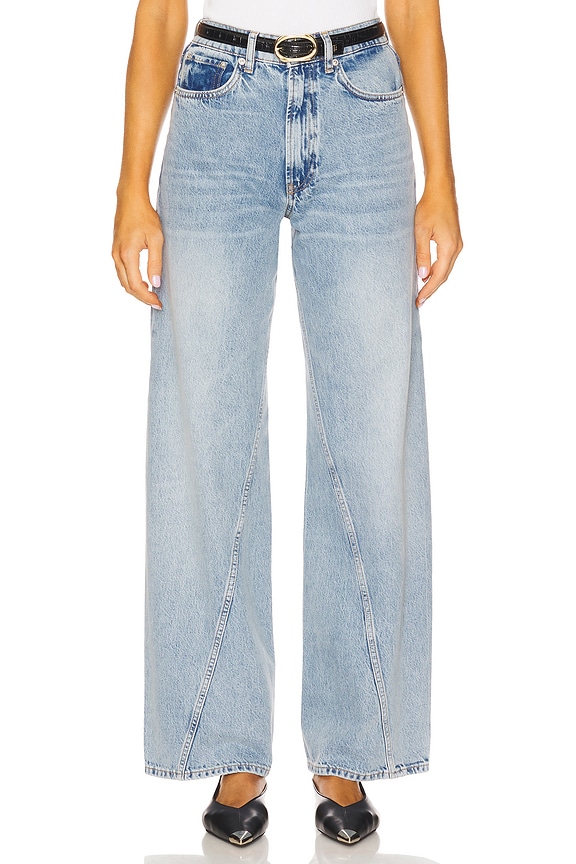 view 1 of 6 Brie Jeans in Pale Azure