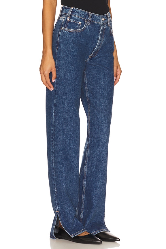 view 2 of 6 Roy Wide Leg in Clean Indigo Denim