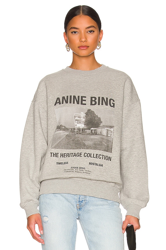 view 1 of 4 Kenny Sweatshirt Motel in Heather Grey