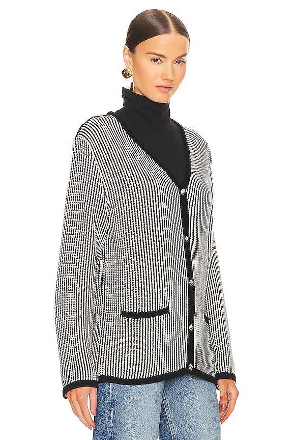 view 2 of 5 Dave Cardigan in Black & White