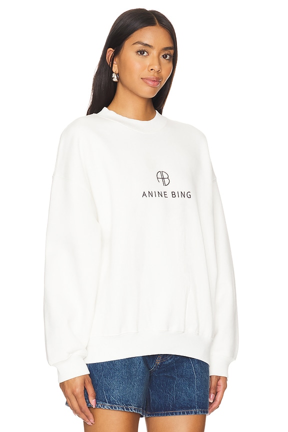 view 2 of 4 ХУДИ С МОНОГРАММОЙ JACI in Ivory