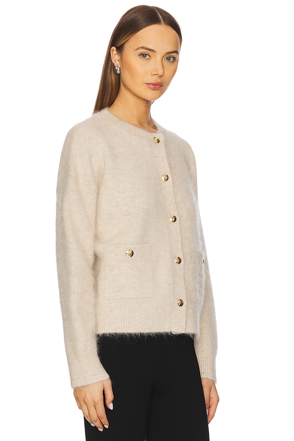 view 2 of 5 Bobbie Cardigan in Light Oat