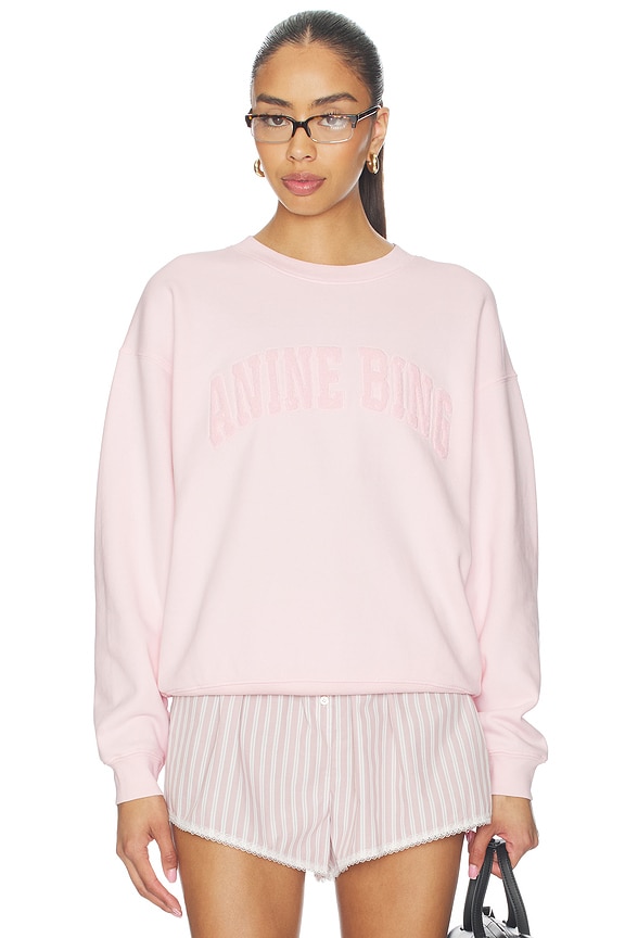 view 1 of 4 SUDADERA SPENCER in Powder Pink