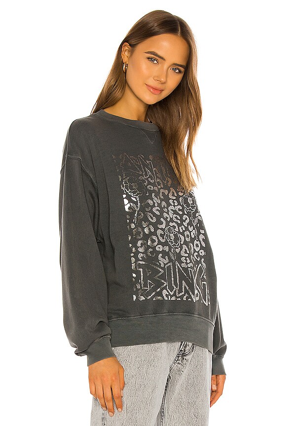 view 2 of 4 Ramona Panther Sweatshirt in Charcoal