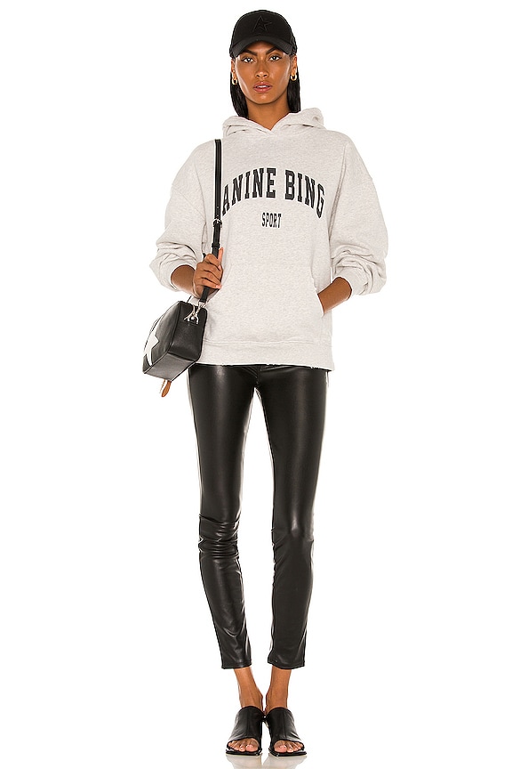 ANINE BING Sport Harvey Sweatshirt in Heather Grey | REVOLVE