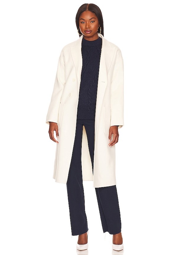 view 2 of 4 Dylan Coat in Ivory
