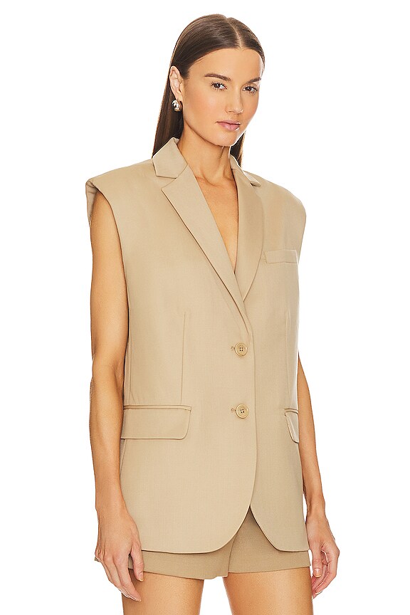 view 2 of 4 Tay Vest in Sand