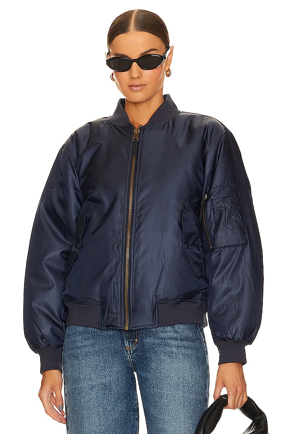 view 2 of 5 Leon Bomber in Midnight Navy