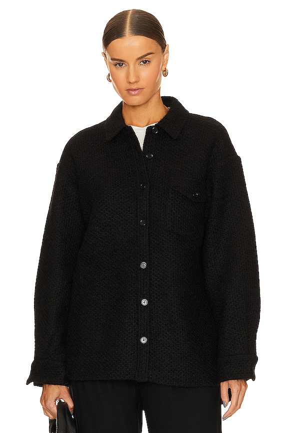 view 2 of 5 Simon Jacket in Black Woven