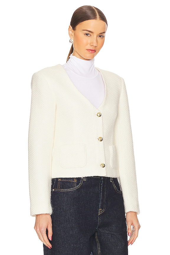 view 2 of 4 Anitta Jacket in Ivory White