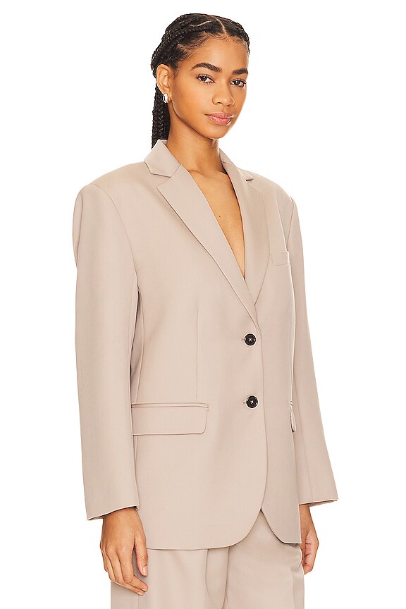 view 2 of 4 QUINN 블레이저 in Taupe