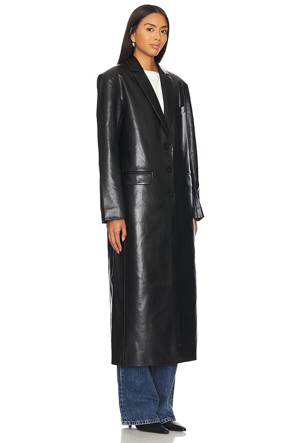 view 2 of 3 Quinn Coat in Black