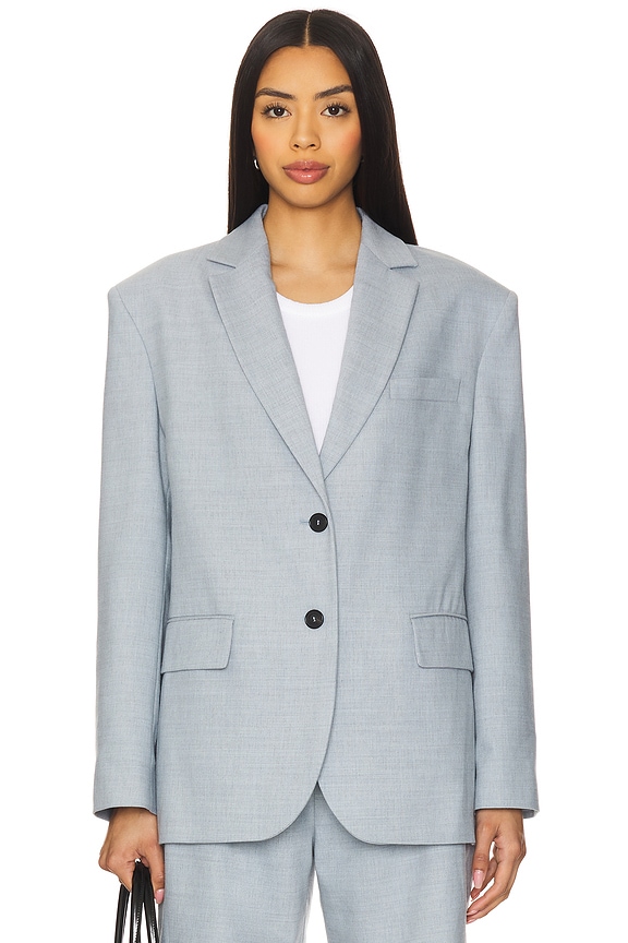 view 2 of 5 Quinn Blazer in Steel Blue